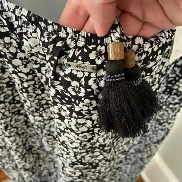 NWT Maaji Pansy Floral Holly Maxi Coverup Dress size Large - Picture 7 of 13